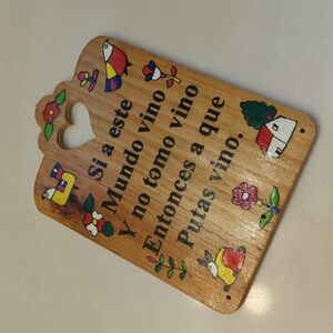 Wall Plaque about Wine